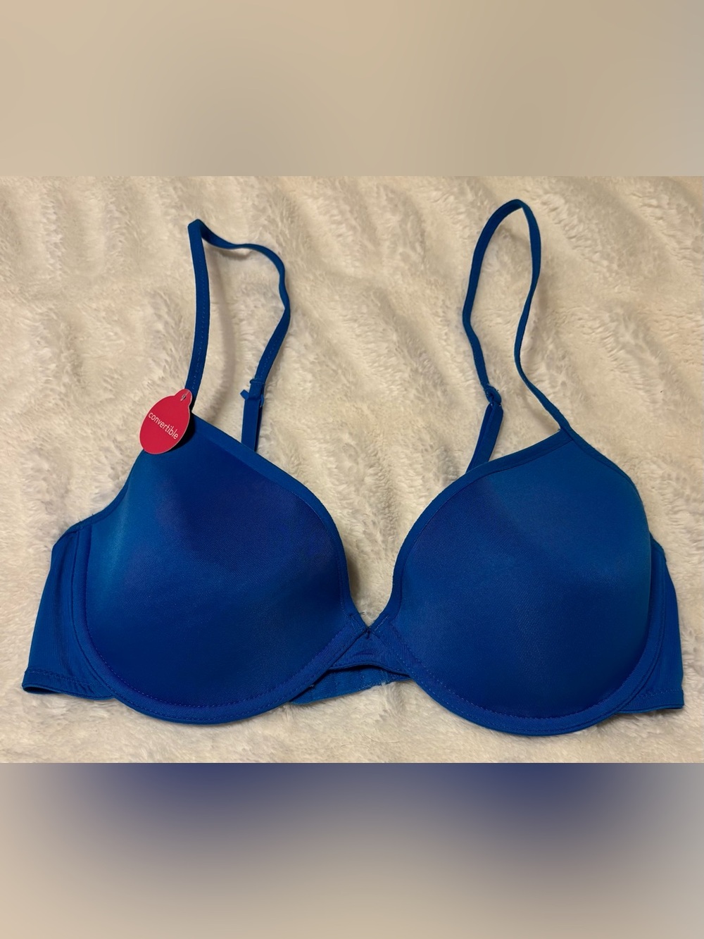 Xhilaration Royal Blue Convertible T-Shirt Bra
